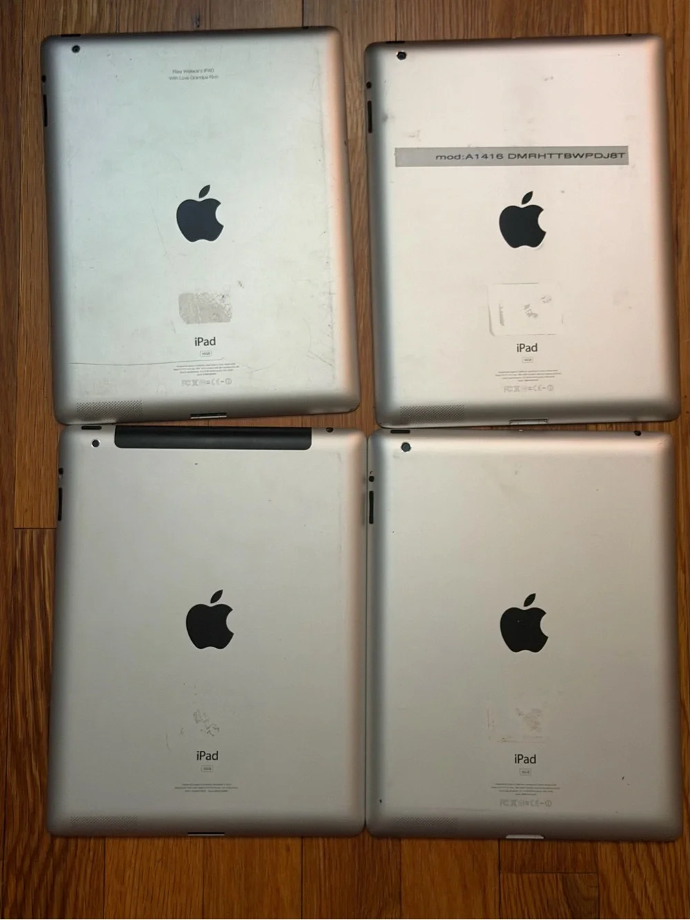 Apple iPad Tablet - Black and White - Activation Locked